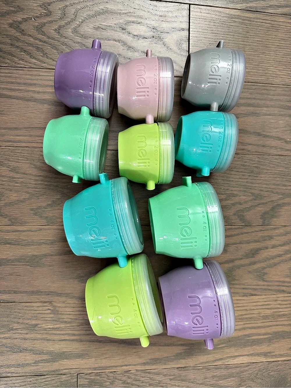 Melii Snap & Go Pods Snack Container Set